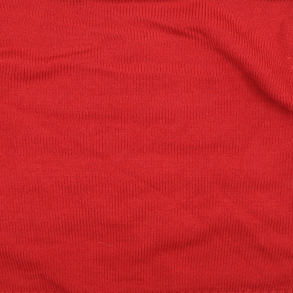 Cedar Wood State Mens Red   Pullover Jumper Size XS  - CHRISTMAS
