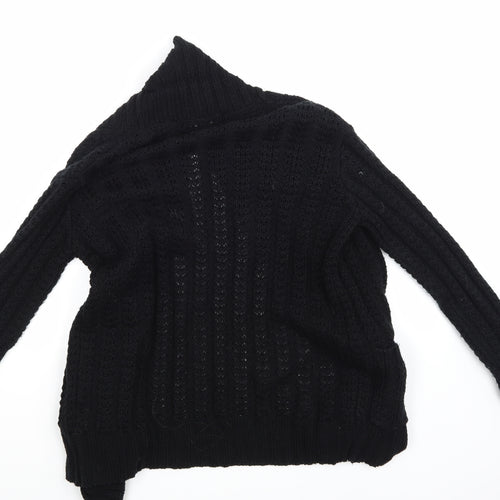 Internacionale Womens Black   Cardigan Jumper Size 8