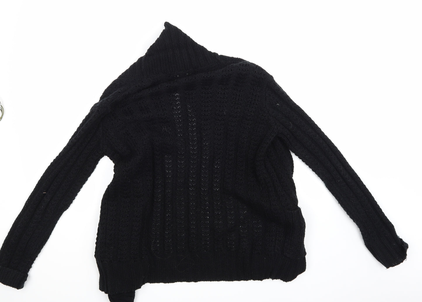 Internacionale Womens Black   Cardigan Jumper Size 8