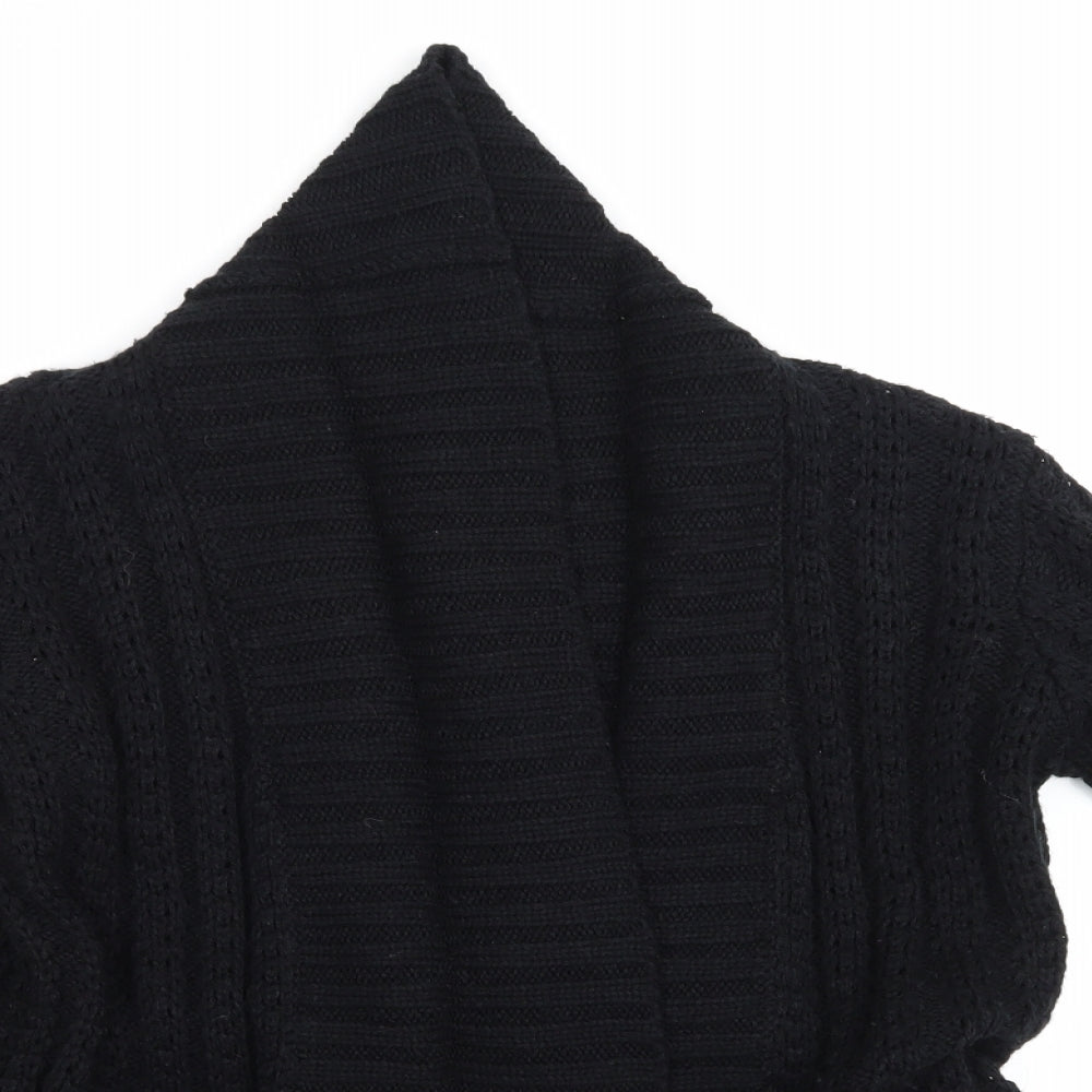Internacionale Womens Black   Cardigan Jumper Size 8