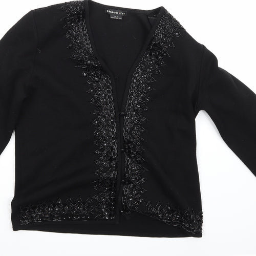 theomiles Womens Black   Cardigan Jumper Size 10