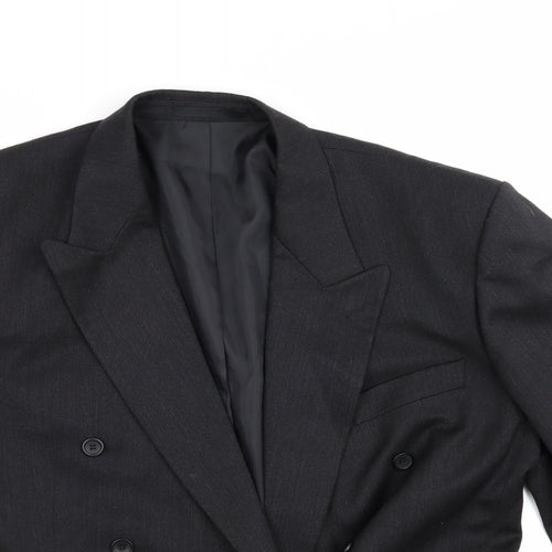 C&A Mens Black   Jacket Suit Jacket Size L