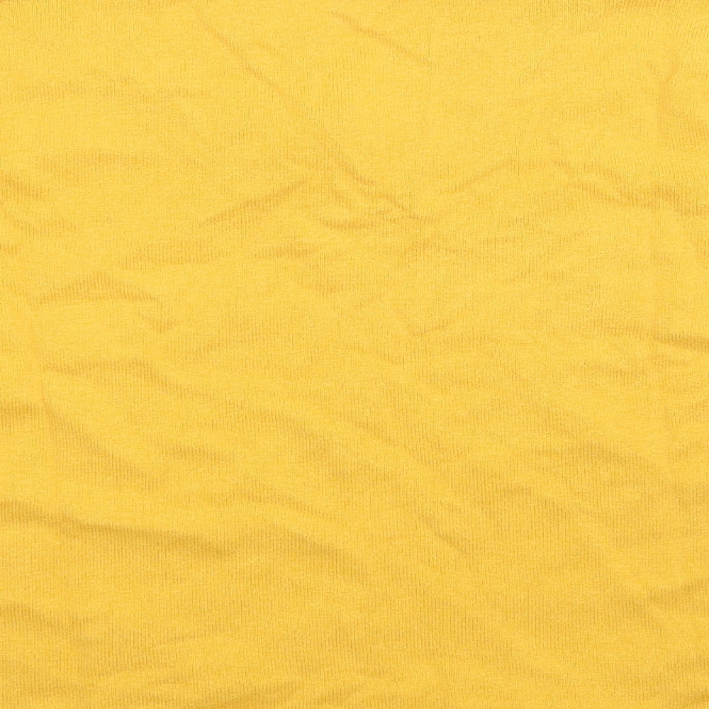Bon Marche Womens Yellow   Jersey T-Shirt Size 16
