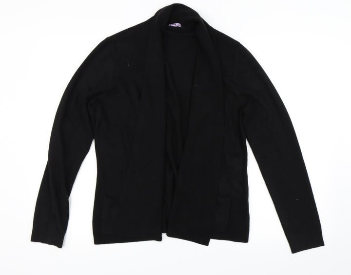 BHS Womens Black Cape Jumper Size 14