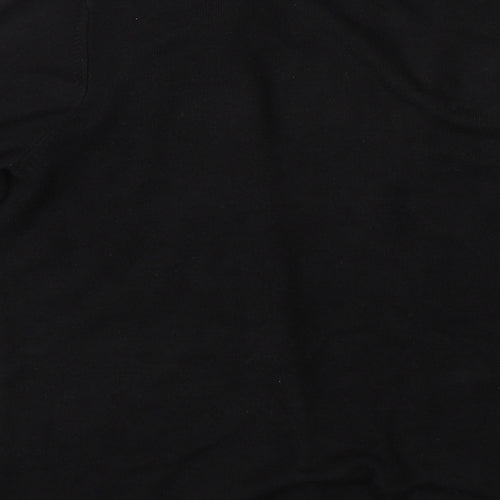BHS Womens Black   Cape Jumper Size 14