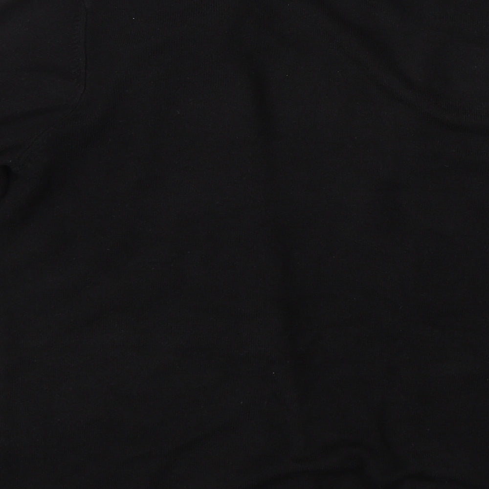 BHS Womens Black   Cape Jumper Size 14