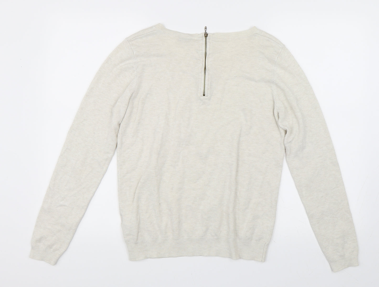 Papaya Womens Beige   Pullover Jumper Size 14