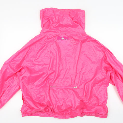 adidas by Stella McCartney Womens Pink   Windbreaker Jacket Size 36  - Running Jacket