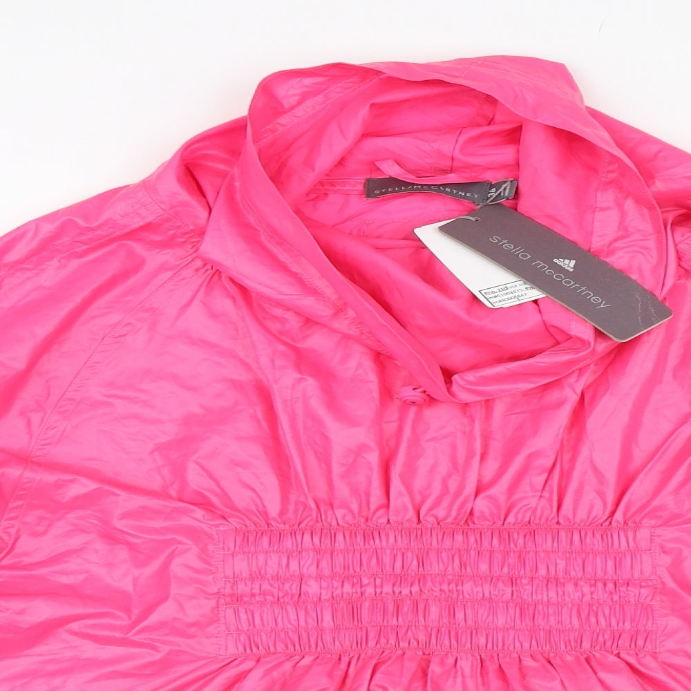 adidas by Stella McCartney Womens Pink   Windbreaker Jacket Size 36  - Running Jacket