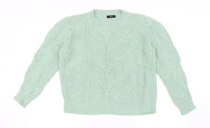 M&Co Womens Green   Pullover Jumper Size 10