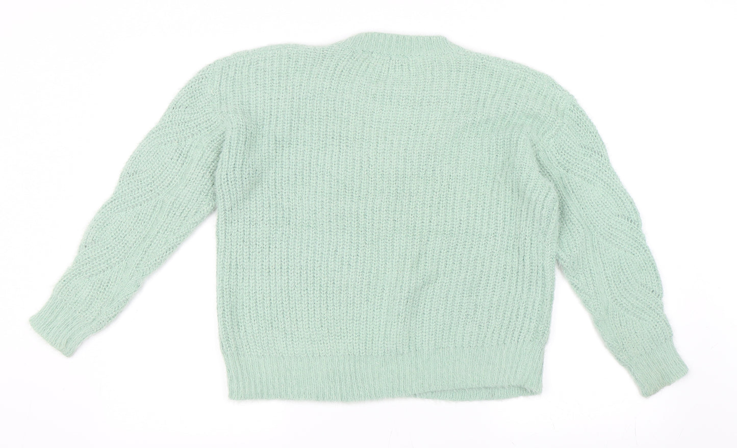 M&Co Womens Green   Pullover Jumper Size 10