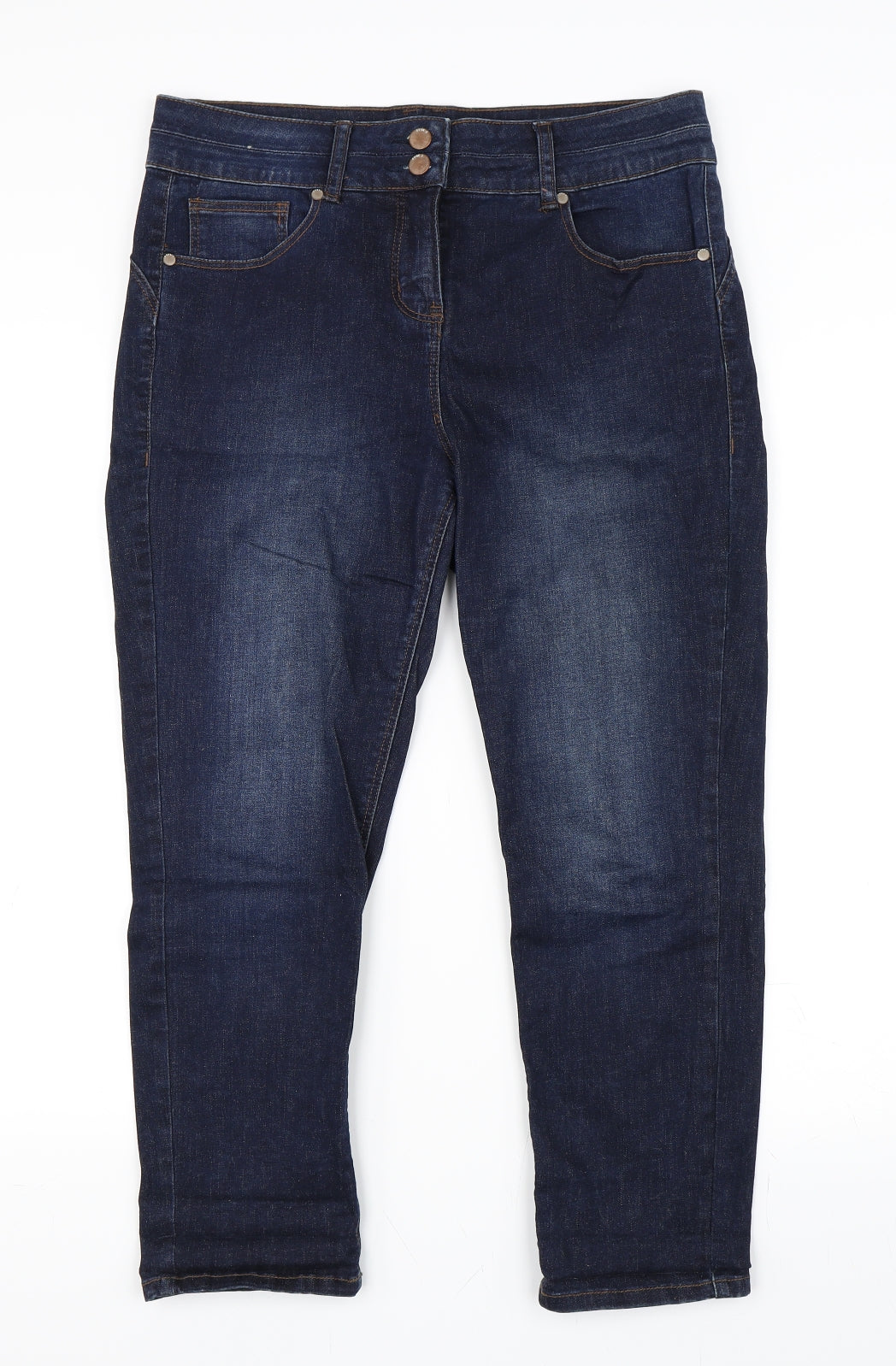 NEXT Womens Blue   Skinny Jeans Size 14 L23 in