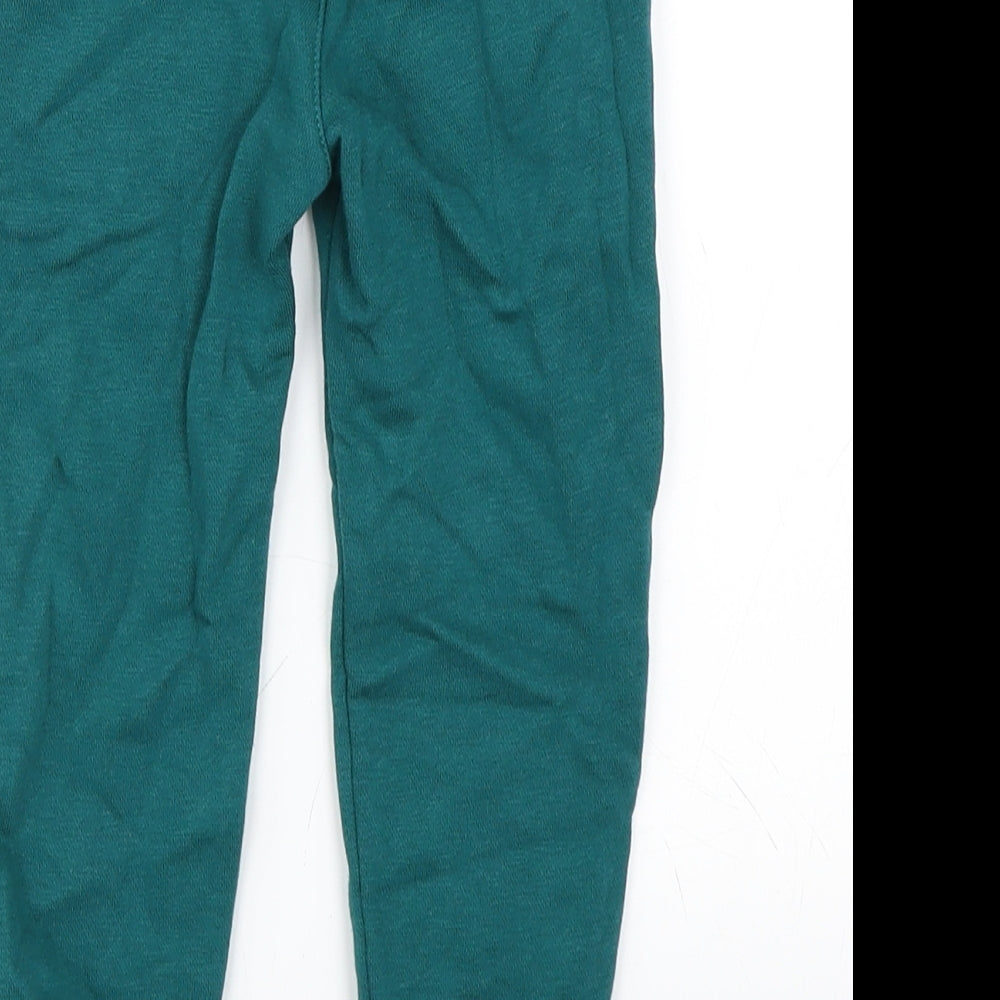 Marks and Spencer Boys Green   Jogger Trousers Size 2-3 Years