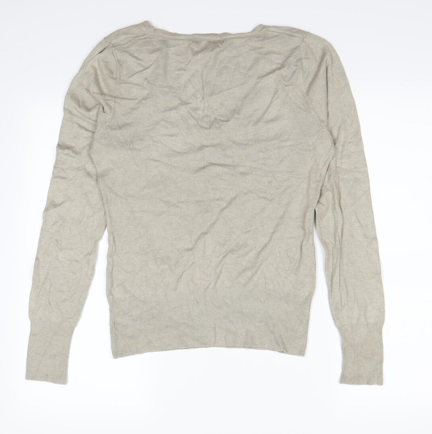 George  Womens Beige   Pullover Sweatshirt Size 12