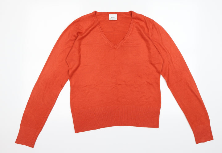 NEXT Womens Red Pullover Sweatshirt Size 12