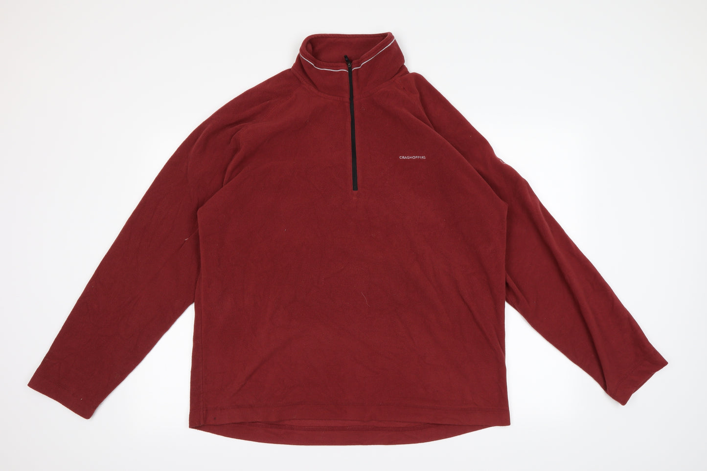 Craghoppers Mens Red   Henley Jumper Size XL