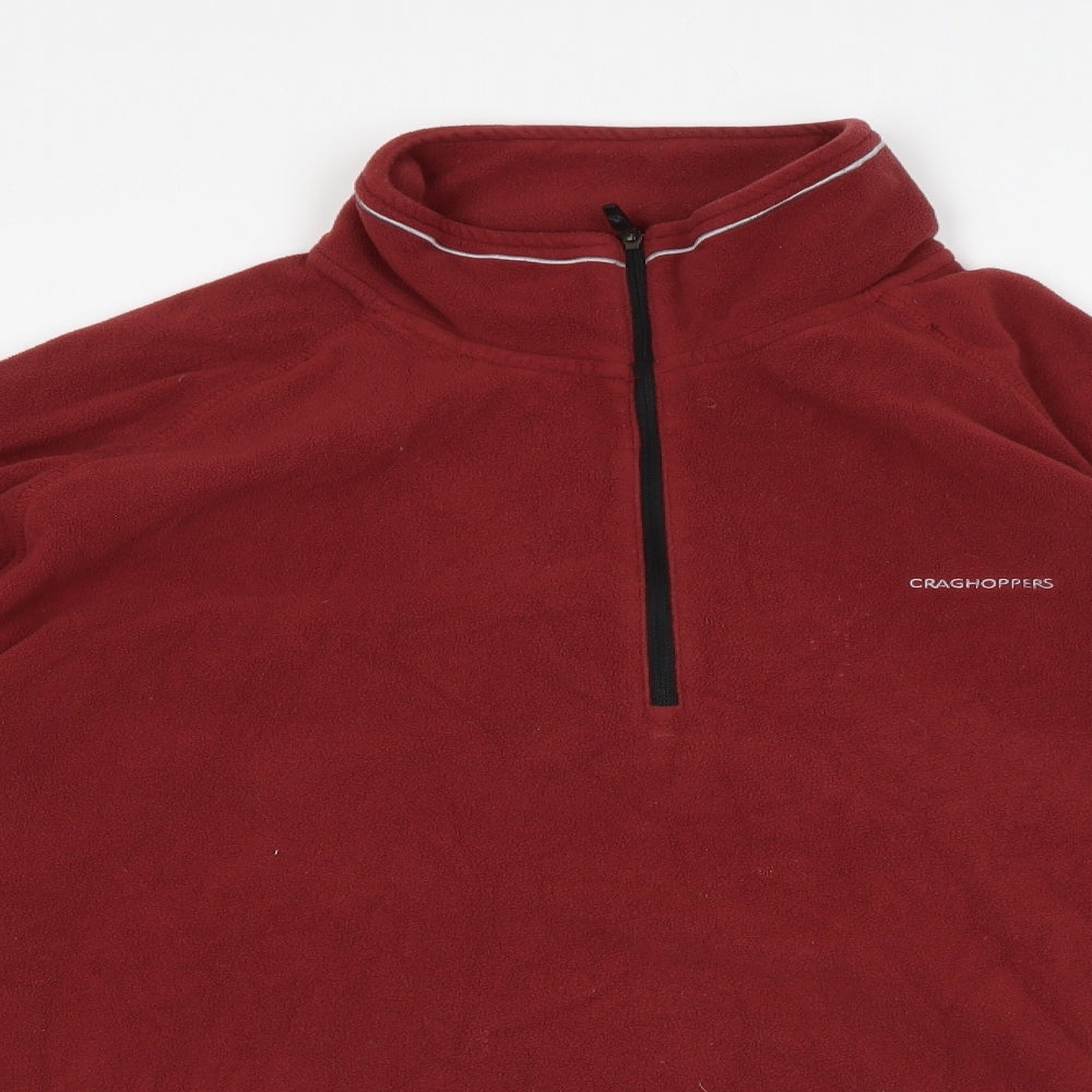 Craghoppers Mens Red   Henley Jumper Size XL