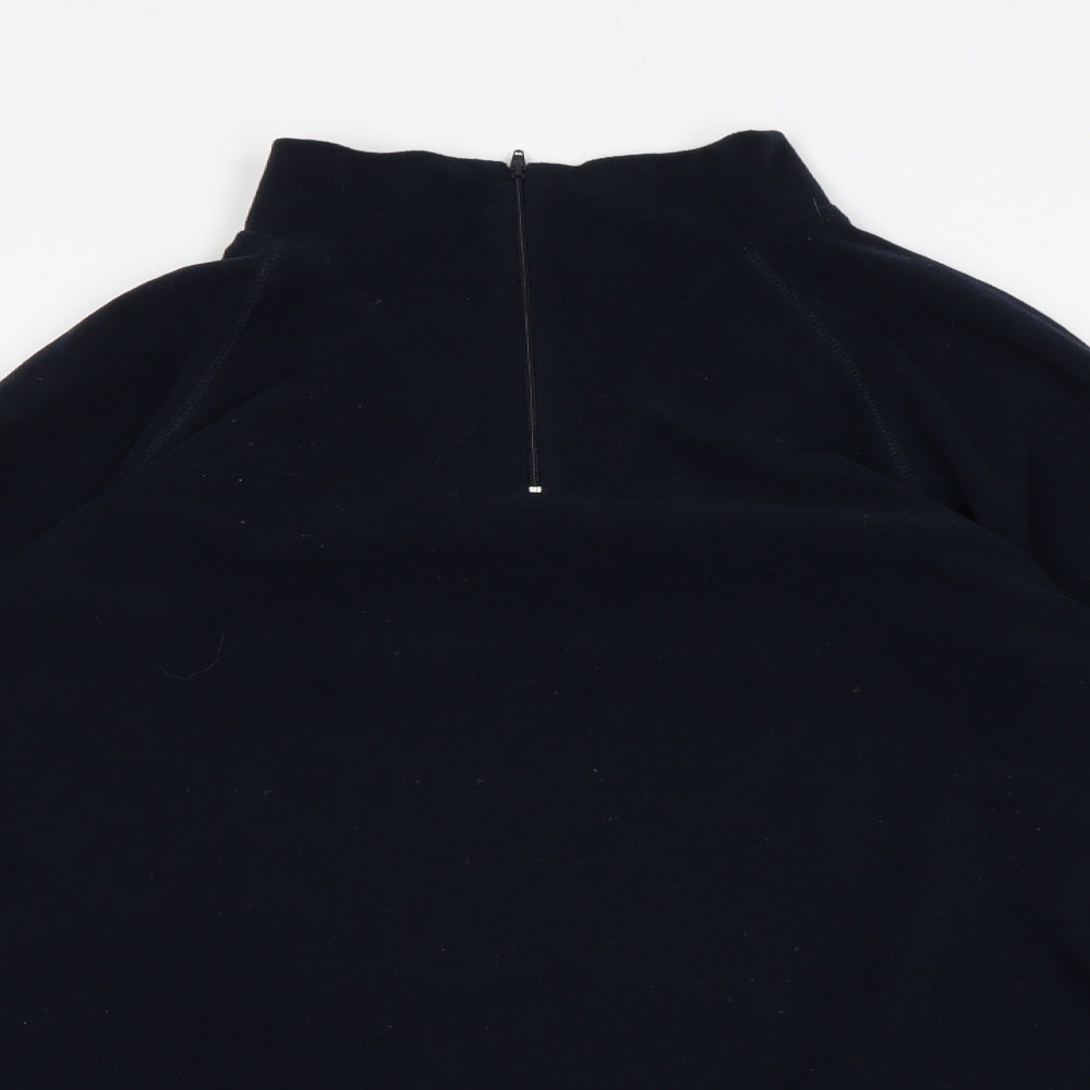 Under Wear Mens Blue   Henley Sweatshirt Size XL