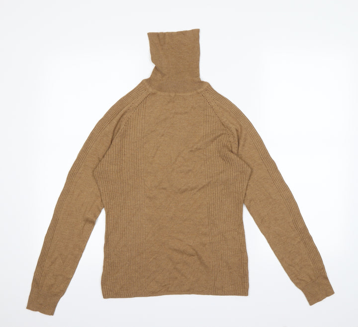 Linea Womens Beige   Pullover Sweatshirt Size M