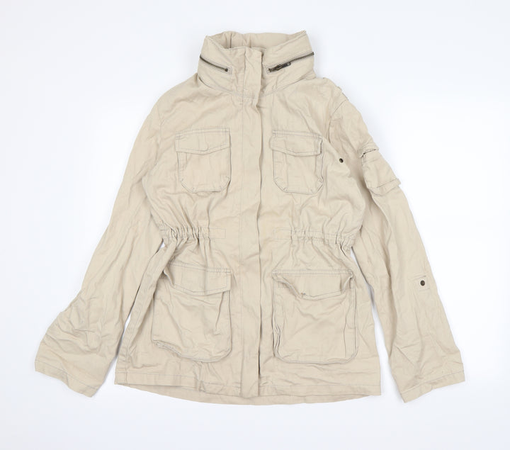 H&M  Womens Beige   Jacket  Size 6