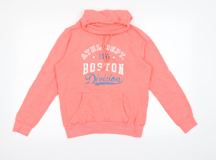 Atmosphere Womens Pink Pullover Hoodie Size 10