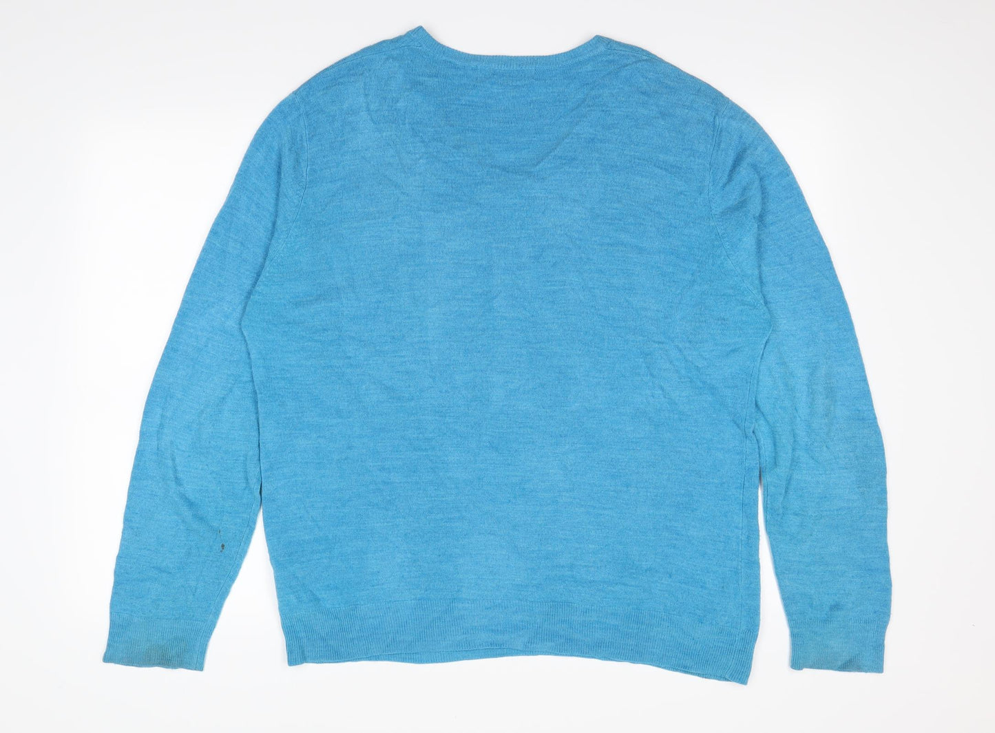 M&S  Mens Blue   Pullover Sweatshirt Size XL