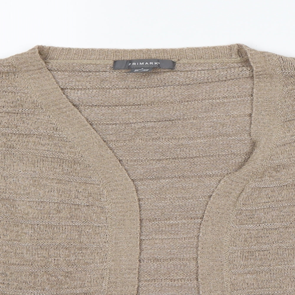 Primark  Womens Beige   Cardigan Jumper Size 10