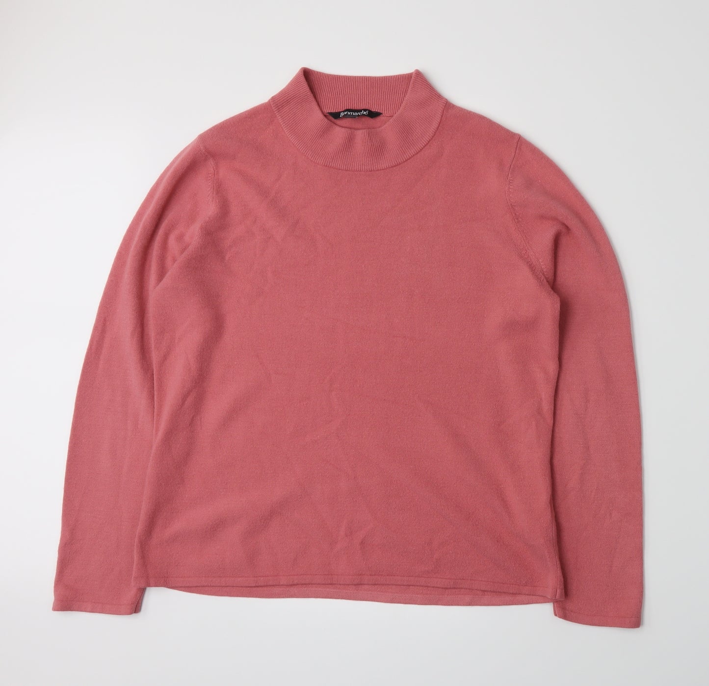 Bonmarché Womens Pink  Knit Pullover Jumper Size XL