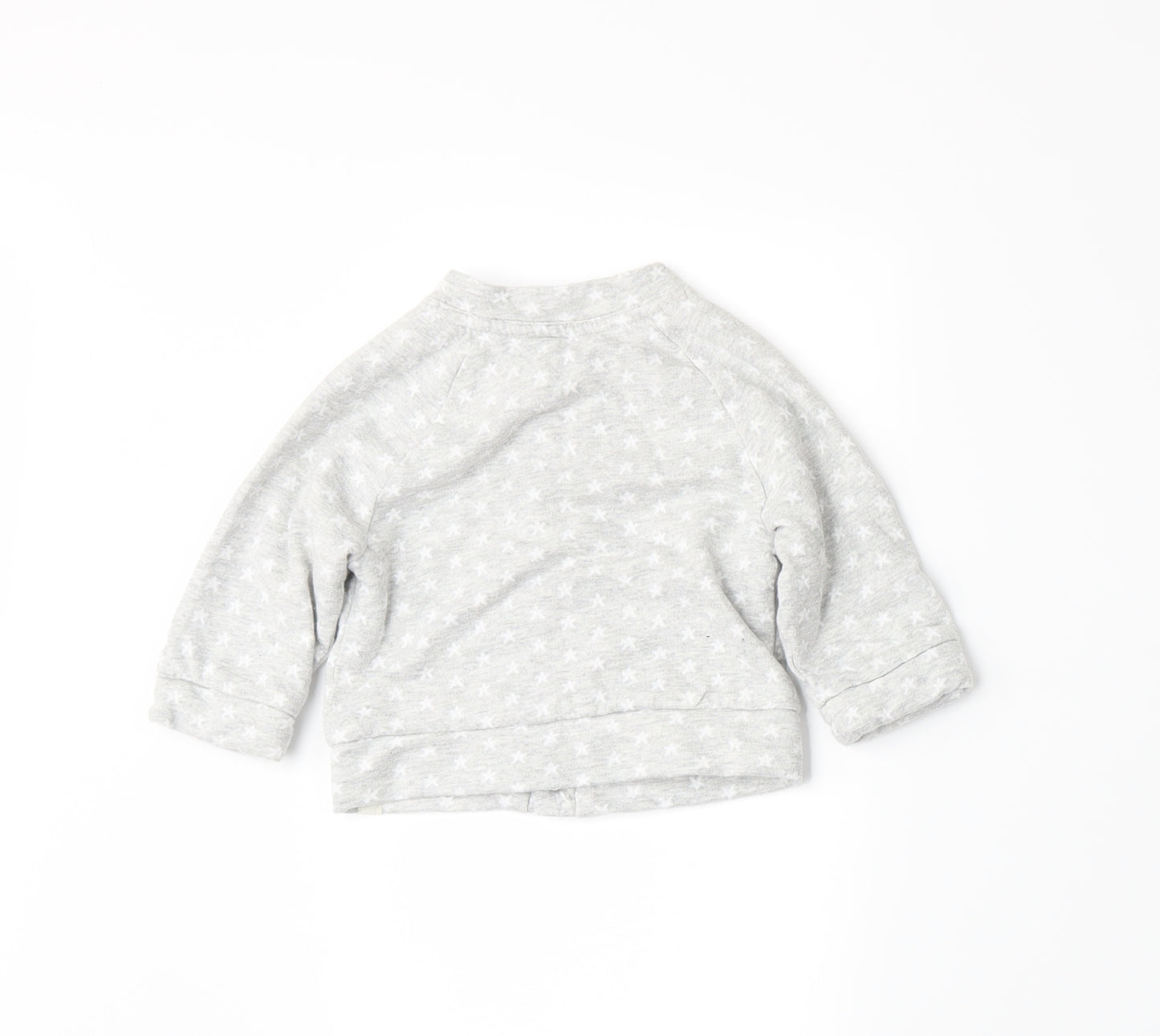 Mothercare Girls Grey   Jacket  Size 3-6 Months