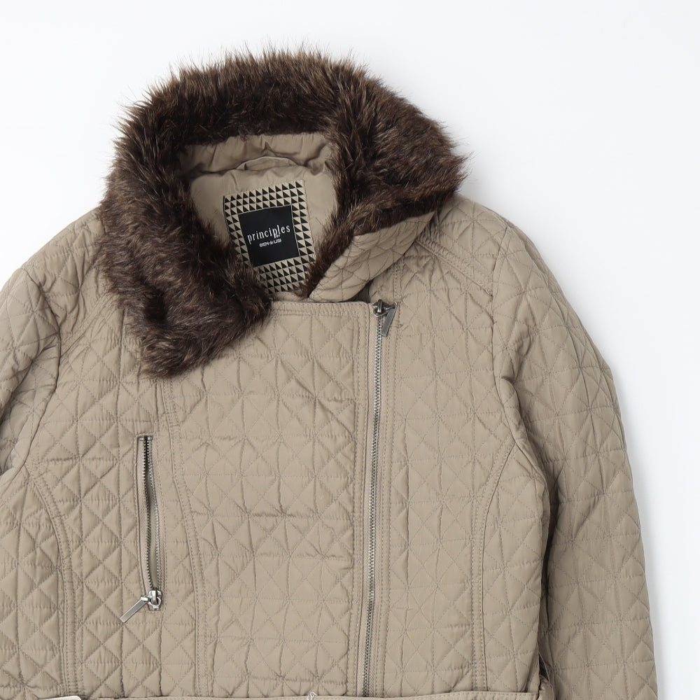 Principles Womens Beige   Jacket  Size 18