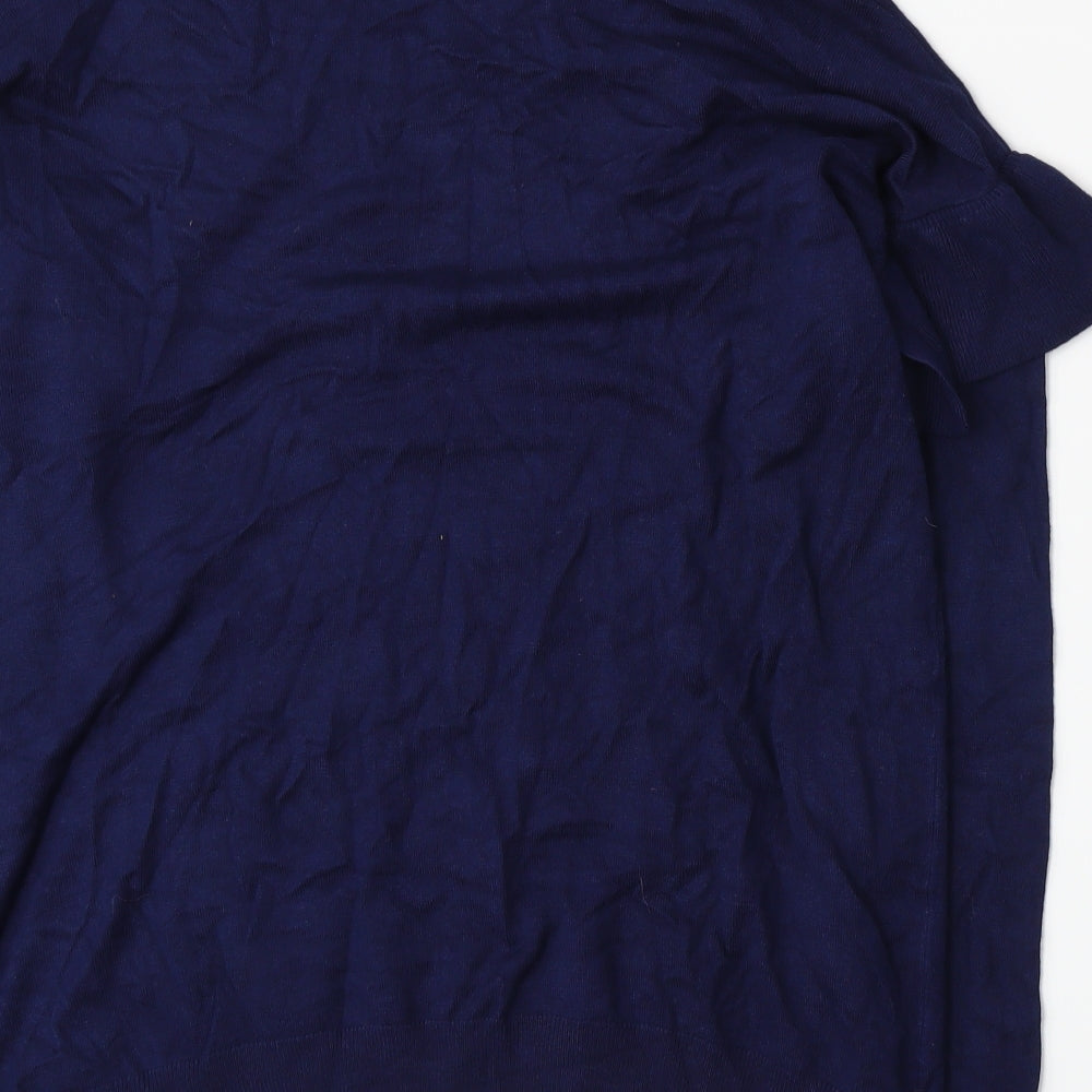 George Womens Blue  Knit Pullover Jumper Size 14