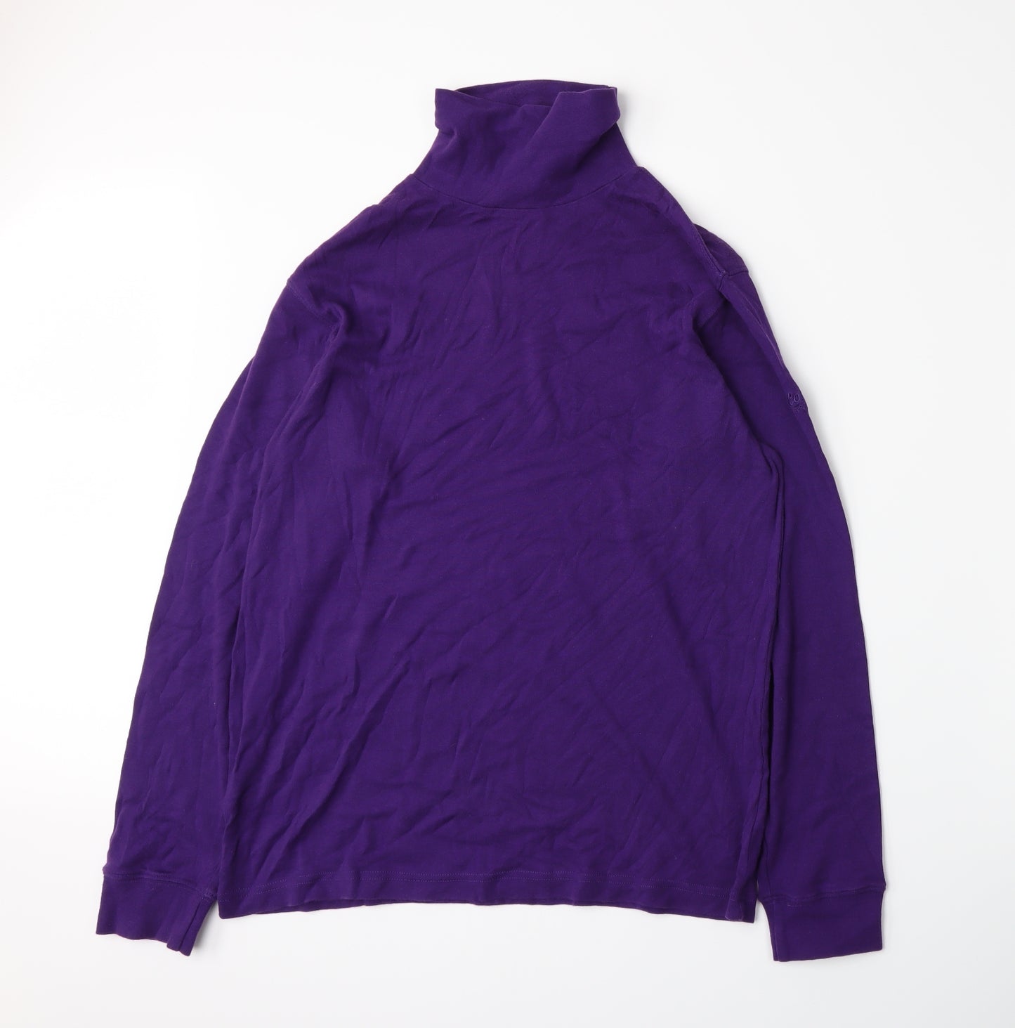 Cotton Traders Mens Purple  Jersey Pullover Jumper Size XL
