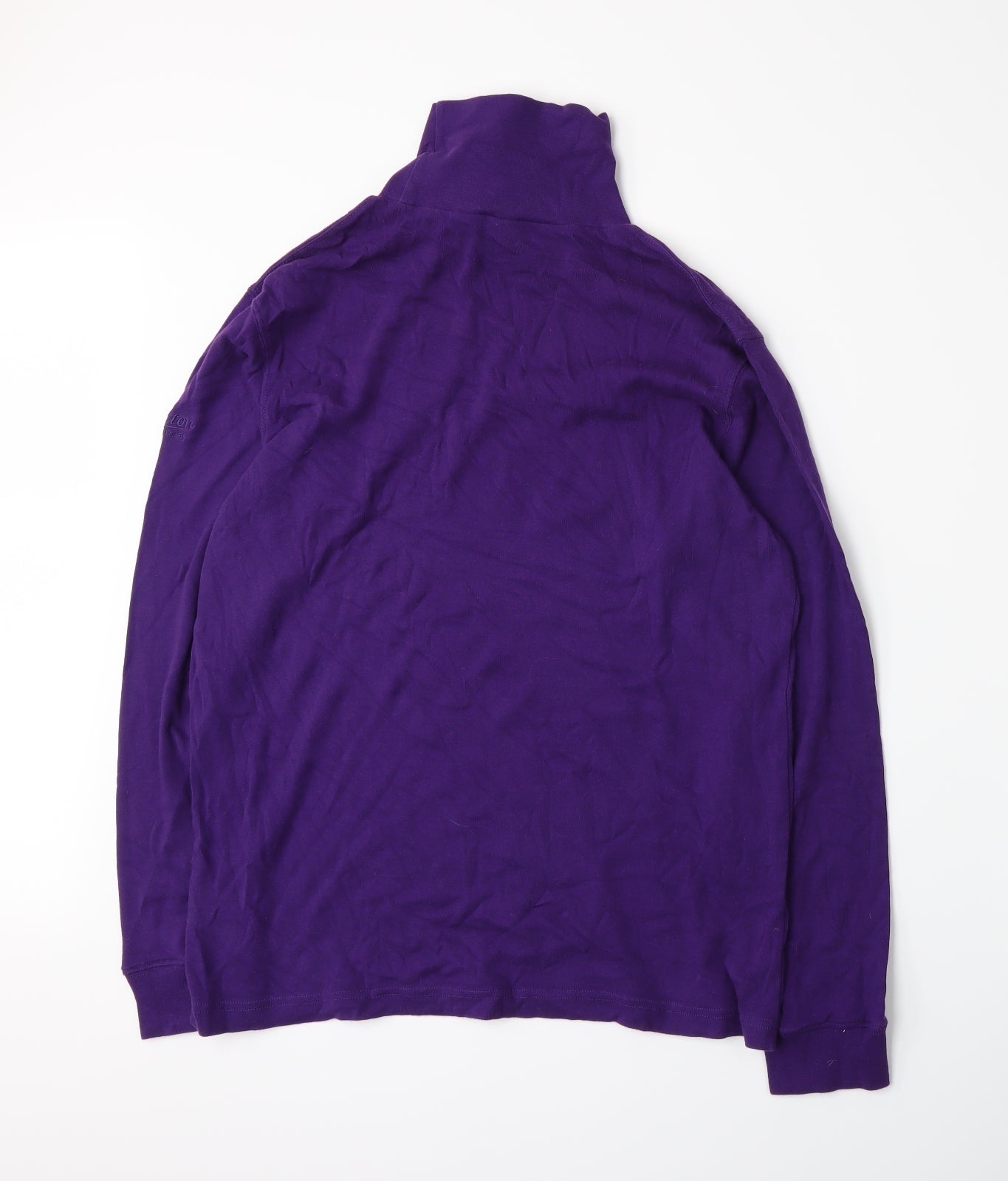 Cotton Traders Mens Purple  Jersey Pullover Jumper Size XL