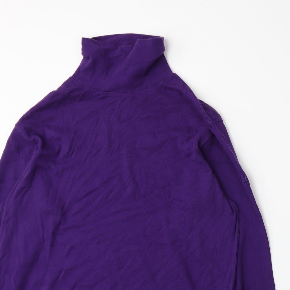 Cotton Traders Mens Purple  Jersey Pullover Jumper Size XL