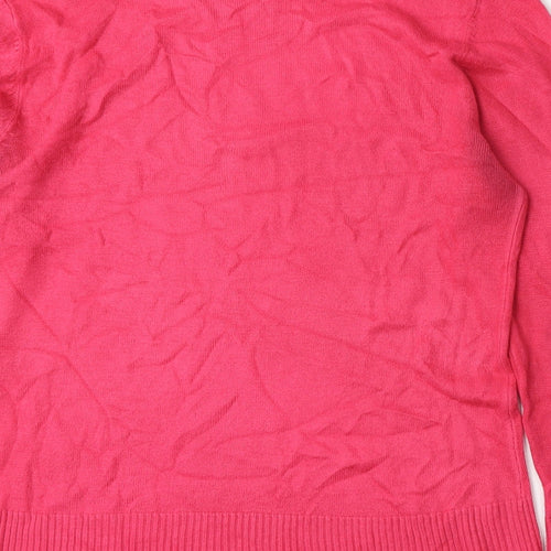 Atmosphere Womens Pink  Knit Pullover Jumper Size 18