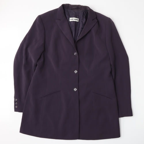 Gerry Weber Womens Purple   Jacket Suit Jacket Size 16