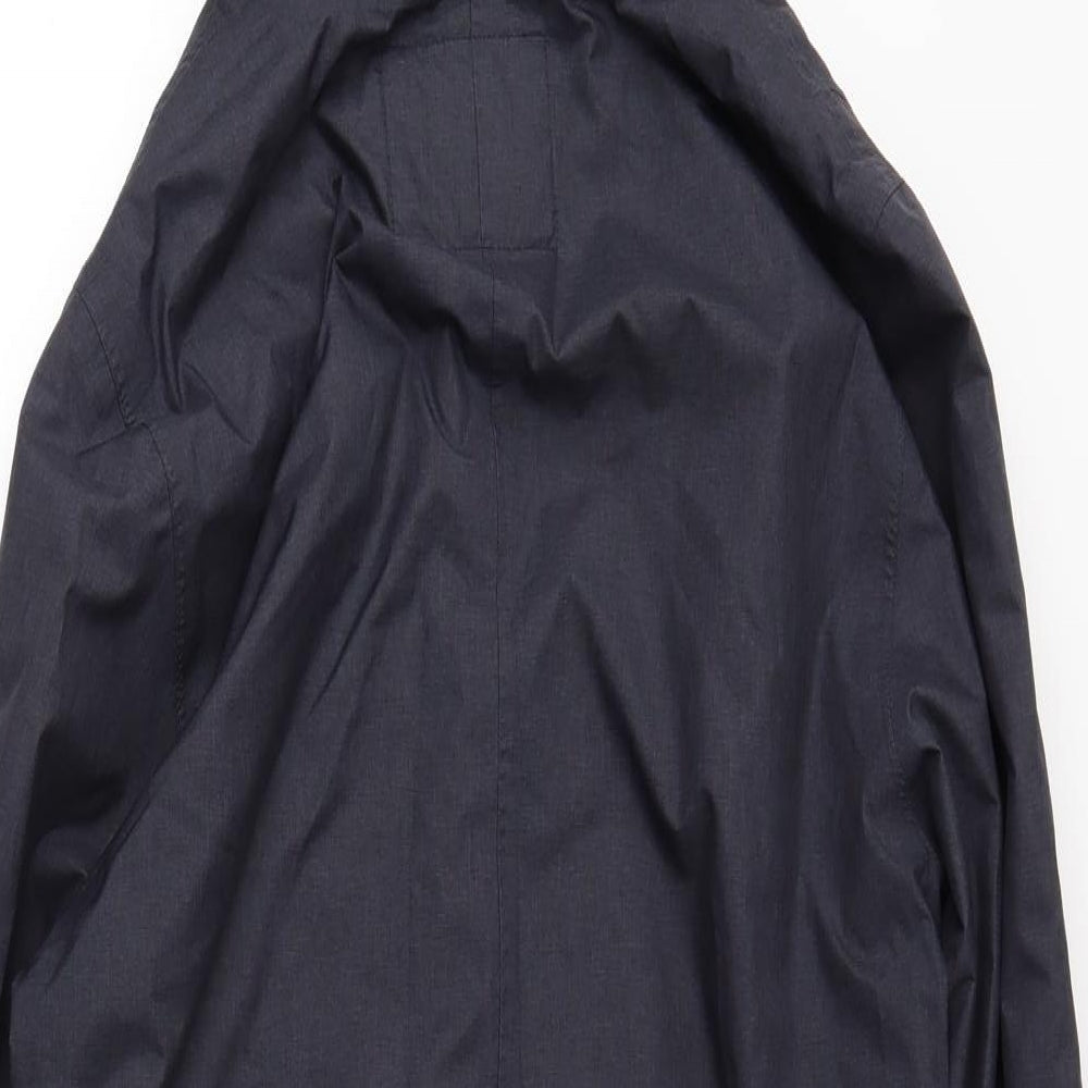 Per Una Womens Grey   Rain Coat Coat Size 8