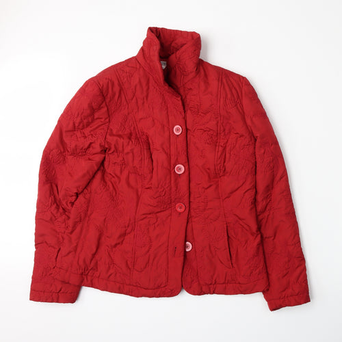Tendenza Womens Red   Jacket  Size 12