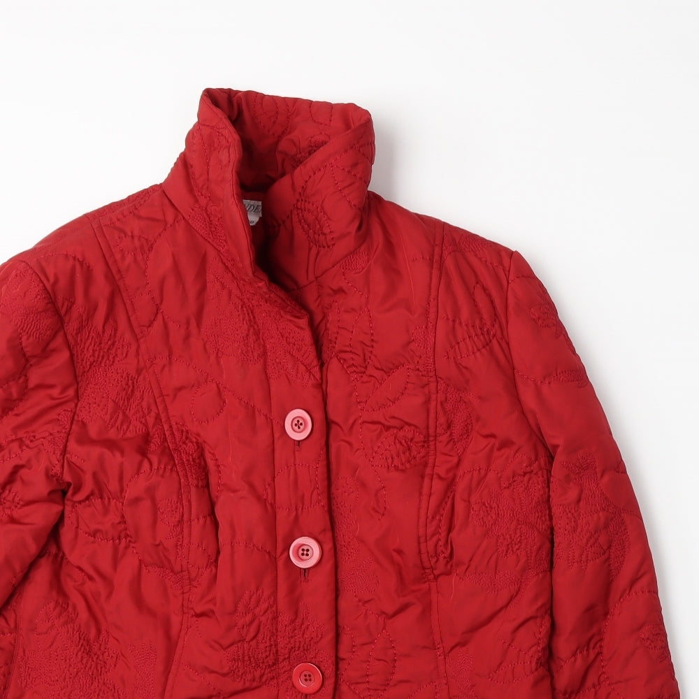 Tendenza Womens Red   Jacket  Size 12