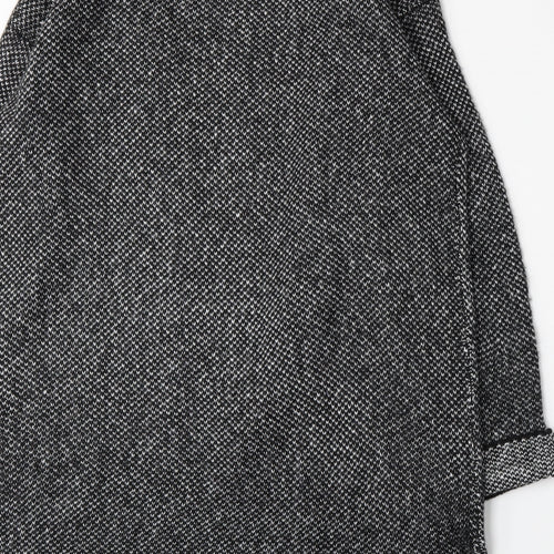 EWM Womens Grey  Knit Cardigan Jumper Size L