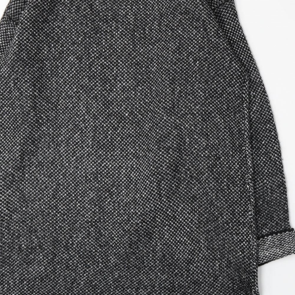 EWM Womens Grey  Knit Cardigan Jumper Size L