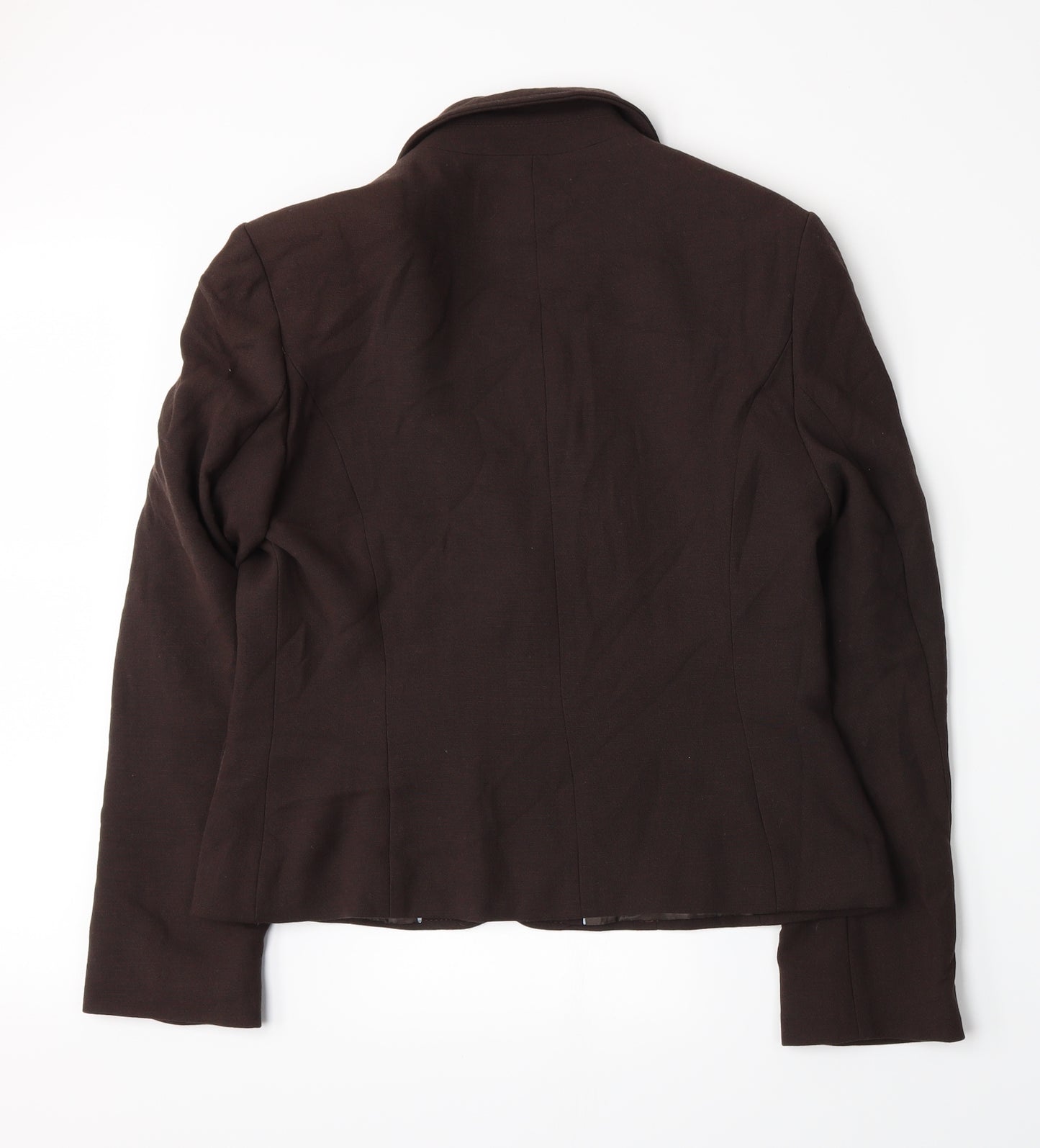 Marks and Spencer Womens Brown   Jacket Blazer Size 14