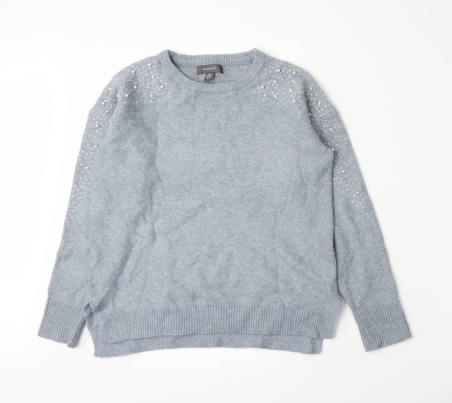 Primark Womens Blue  Knit Pullover Jumper Size XS