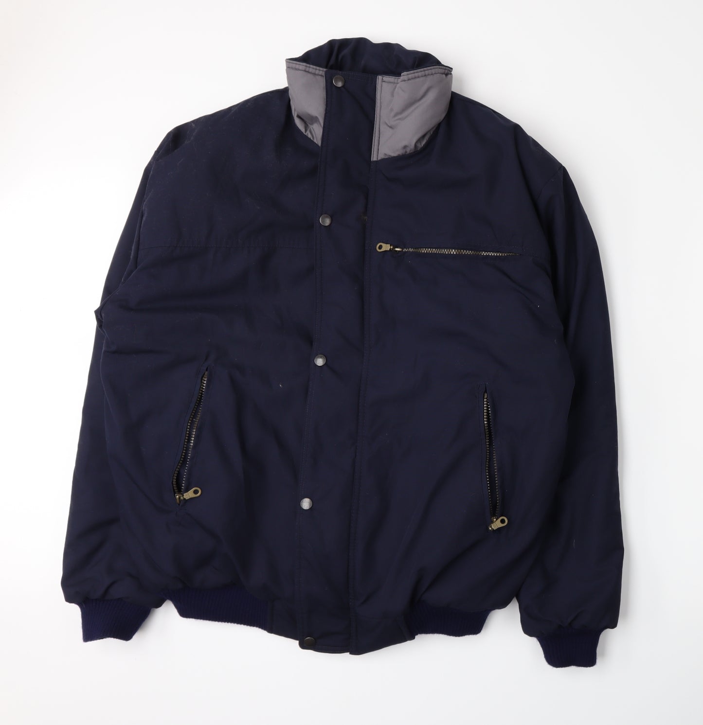 Preworn Mens Blue   Bomber Jacket Jacket Size XL