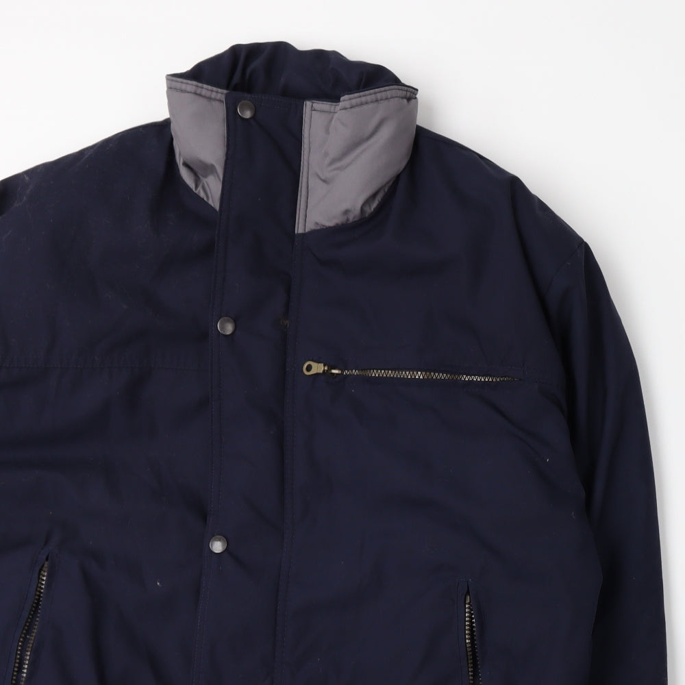 Preworn Mens Blue   Bomber Jacket Jacket Size XL
