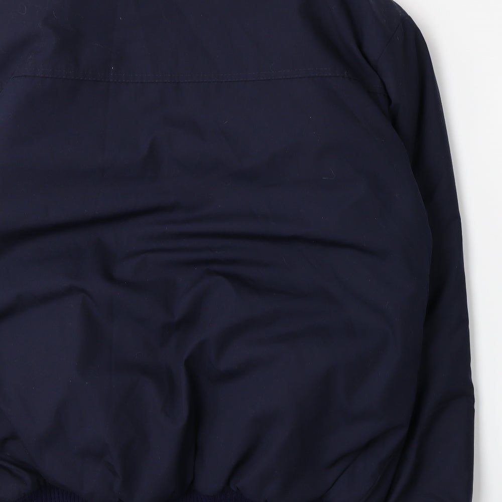 Preworn Mens Blue   Bomber Jacket Jacket Size XL