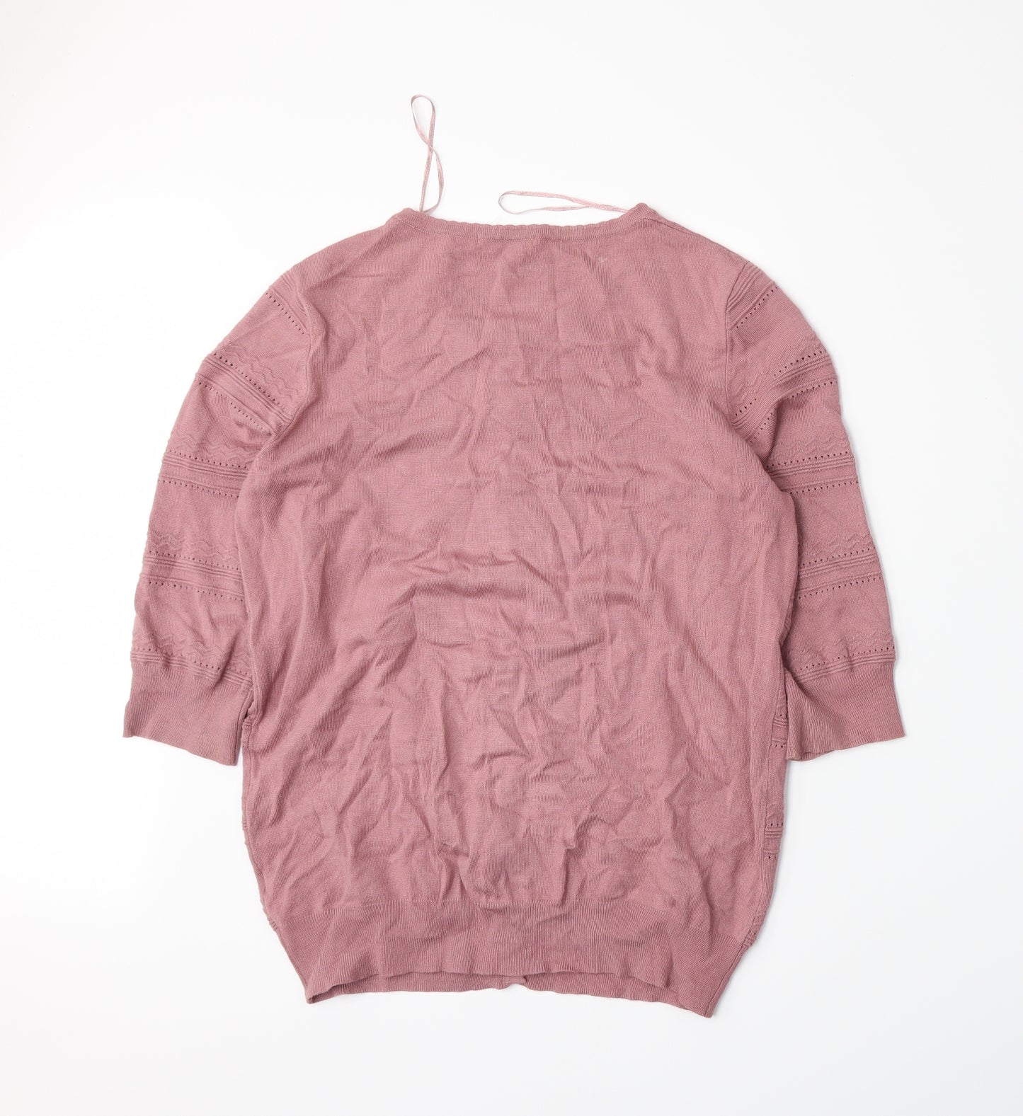 TU Womens Pink   Cardigan Jumper Size 14