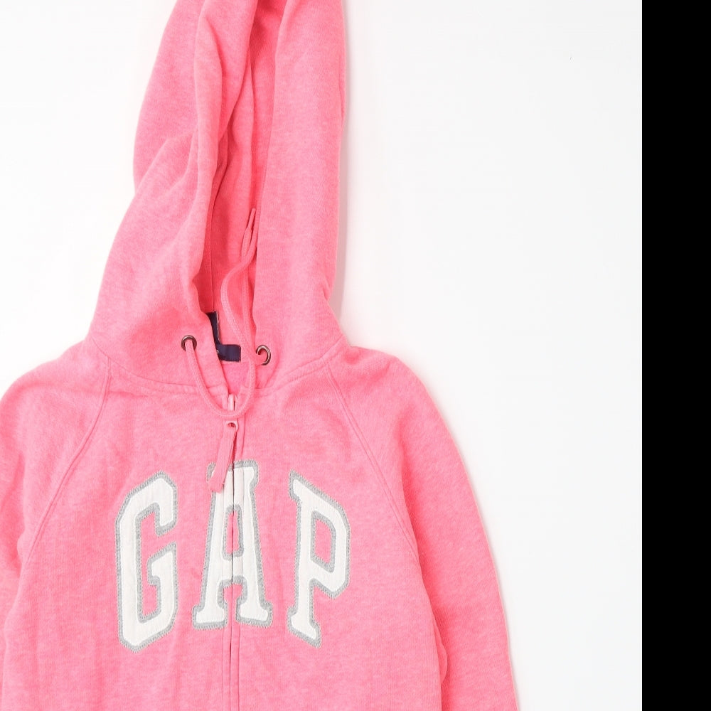 Gap Womens Pink   Full Zip Hoodie Size S