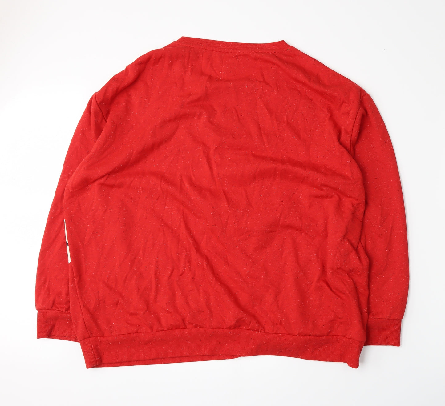 George Mens Red   Pullover Sweatshirt Size XL