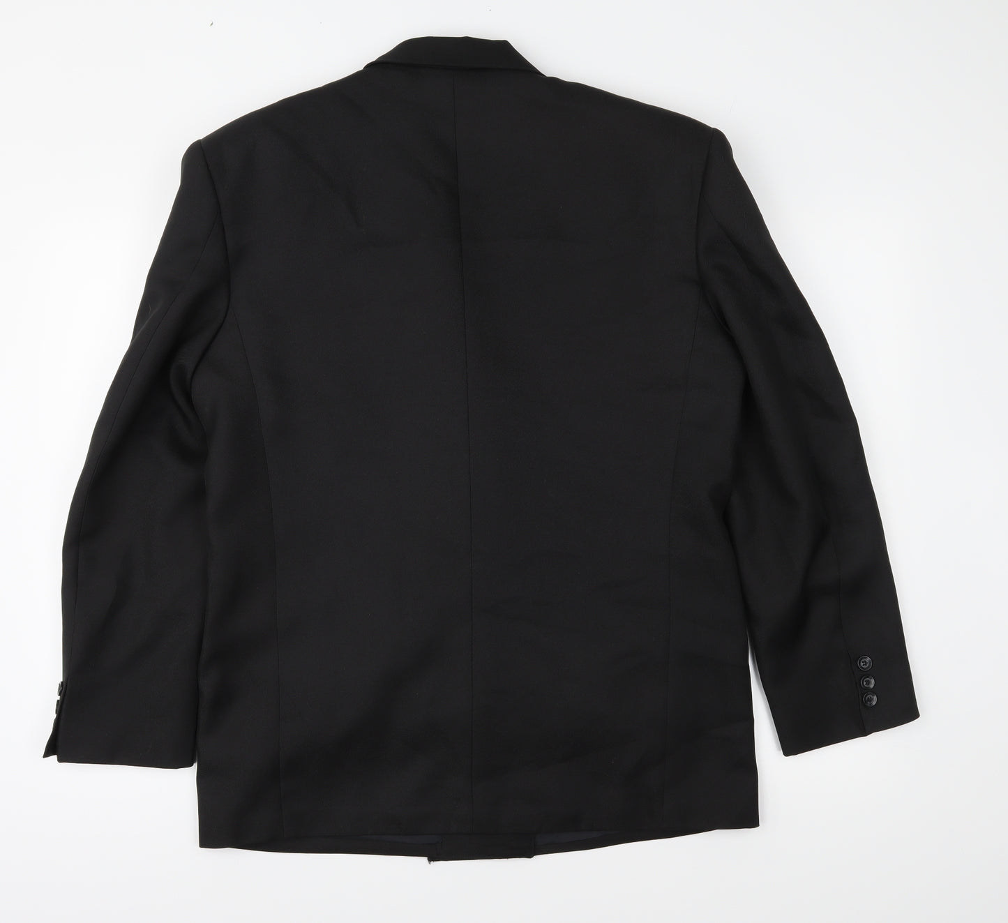 Andre Cori Mens Black   Jacket Suit Jacket Size 40